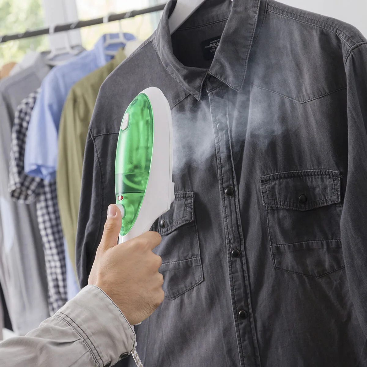 PLANCHA DE VAPOR VERTICAL INNOVAGOODS