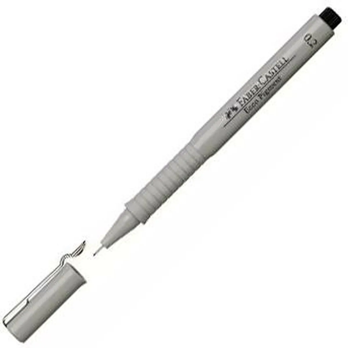 ROTULADORES FABER-CASTELL ECCO PIGMENT 0,2 MM NEGRO (10 UNIDADES)