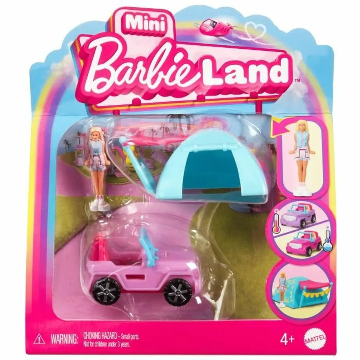 FIGURA DE ACCIÓN BARBIE MINI BARBIELAND-ASSORTMENT HYF38