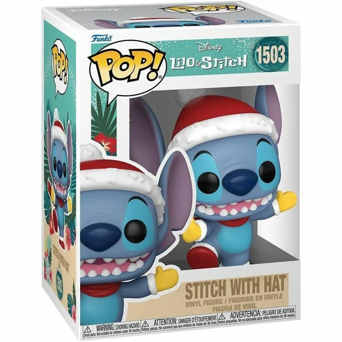 FIGURA DE ACCIÓN FUNKO POP! STITCH CON GORRO SOMBRERO