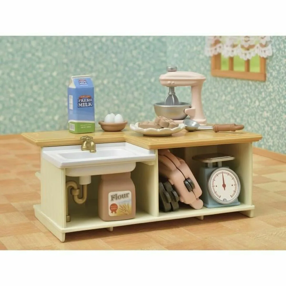 FIGURA DE ACCIÓN SYLVANIAN FAMILIES 5442  SYLVANIAN FAMILIES KITCHEN LAND