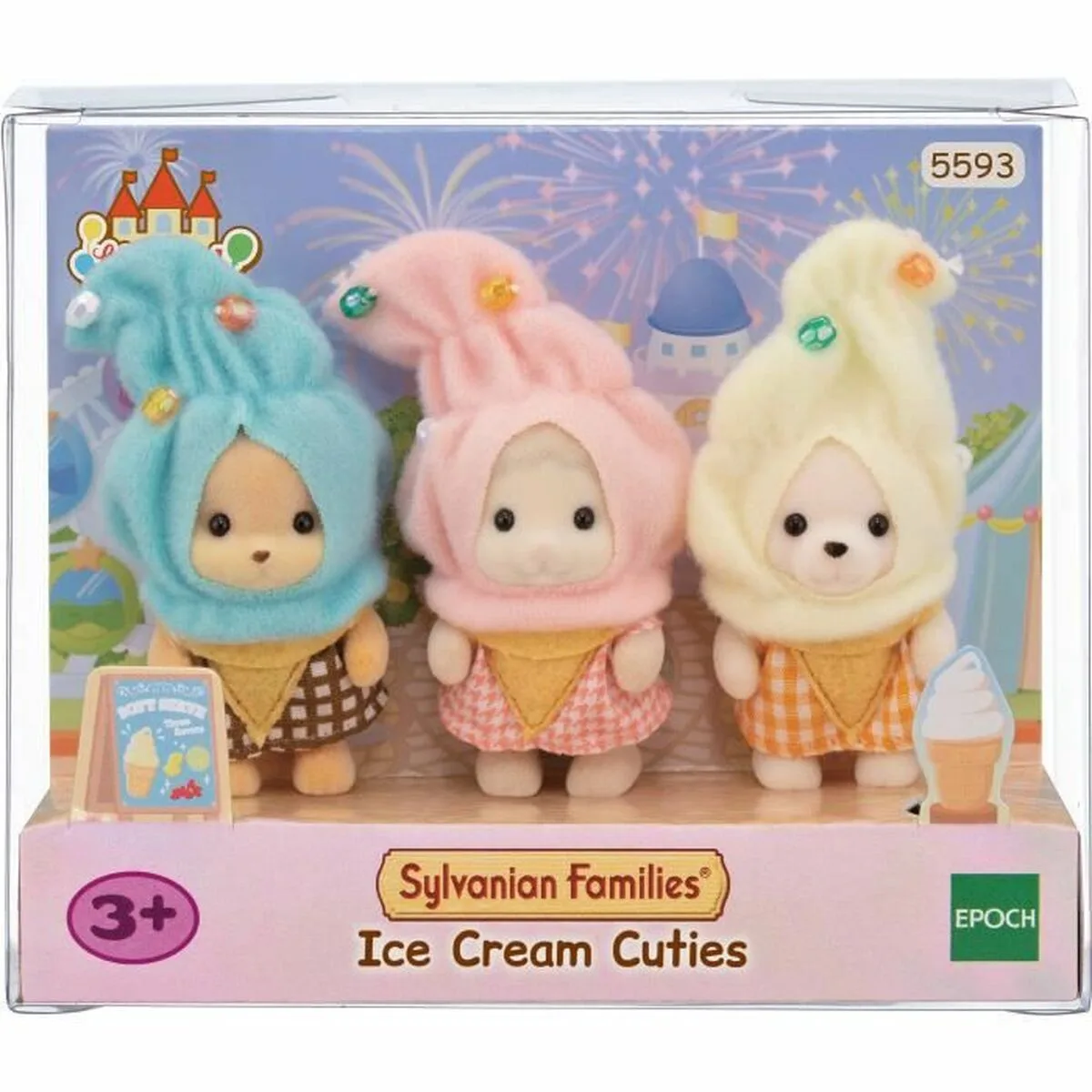 FIGURA DE ACCIÓN SYLVANIAN FAMILIES ICE CREAM CUTIES