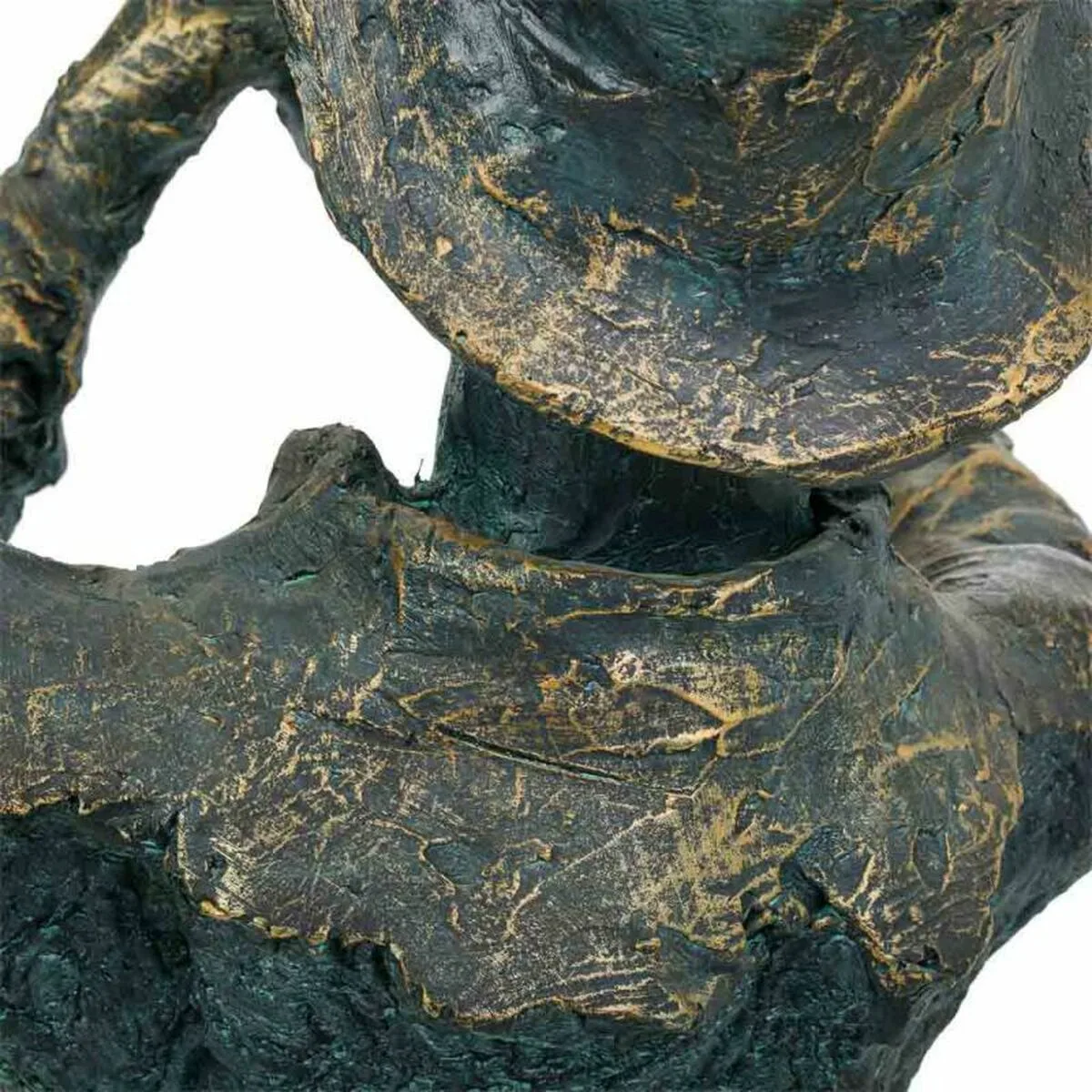 FIGURA DECORATIVA ALEXANDRA HOUSE LIVING MÚSICO 52 X 74 X 56 CM