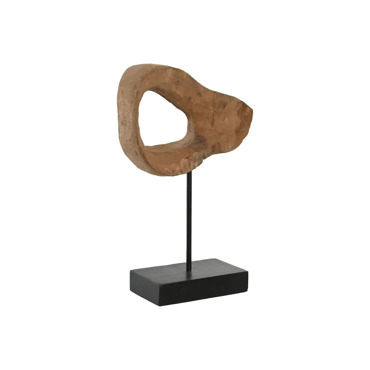 FIGURA DECORATIVA HOME ESPRIT MARRÓN NEGRO MODERNO 20 X 9 X 34 CM