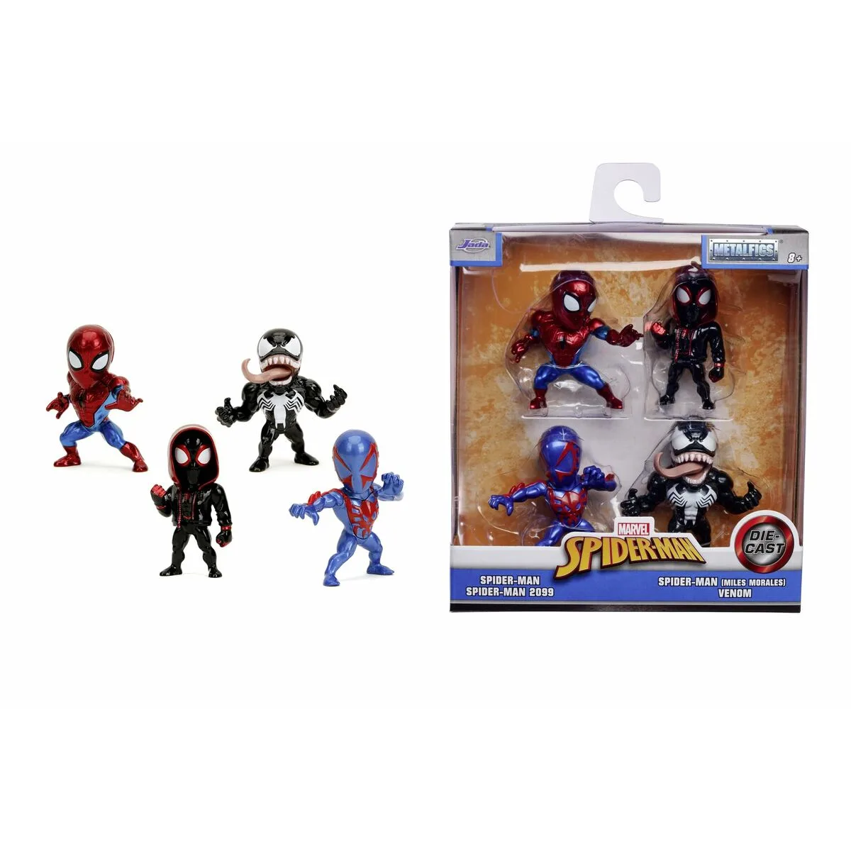 FIGURAS DE ACCIÓN SIMBA SPIDERMAN