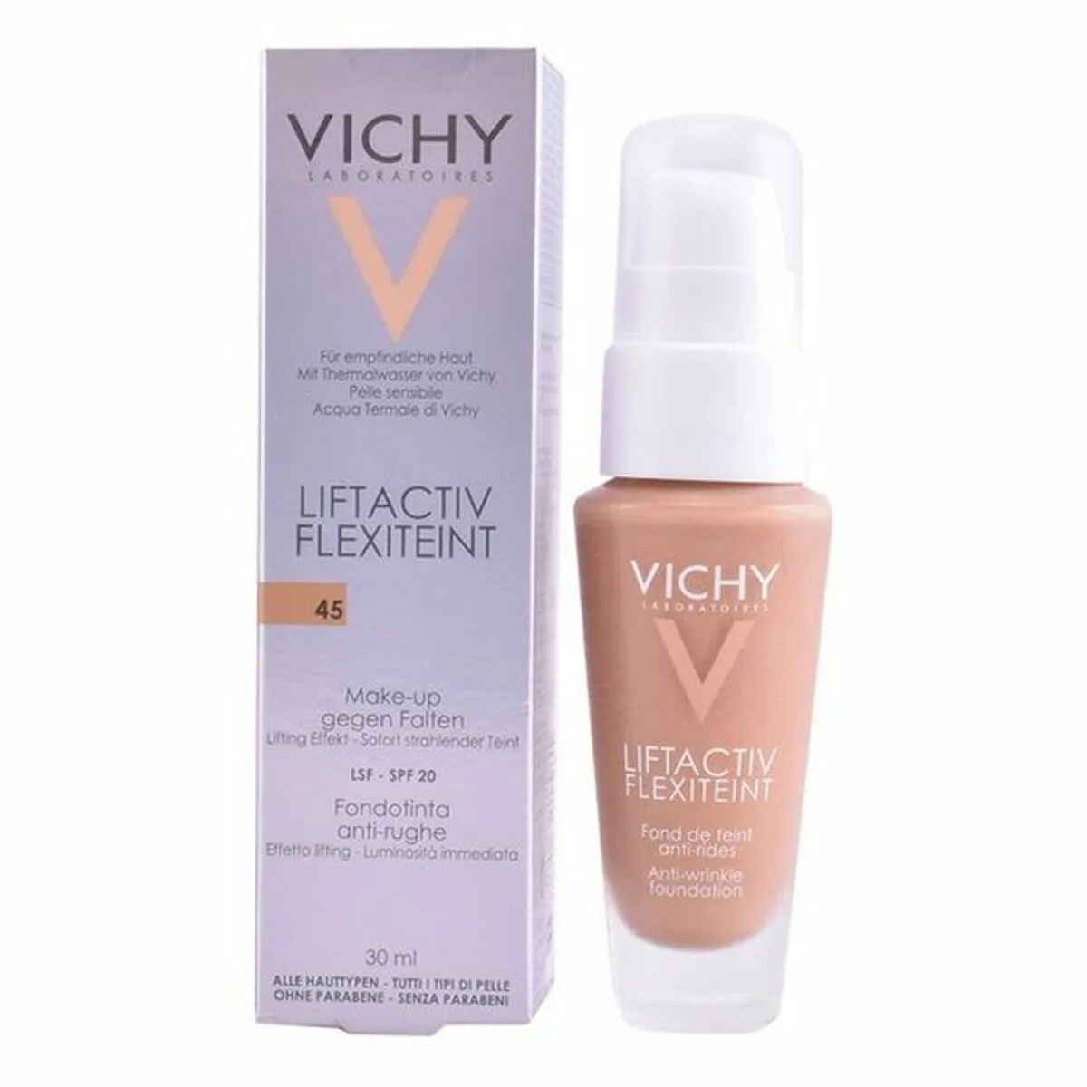 FONDO DE MAQUILLAJE FLUIDO LIFTACTIV FLEXITEINT VICHY M0330200 DORADO 30 ML