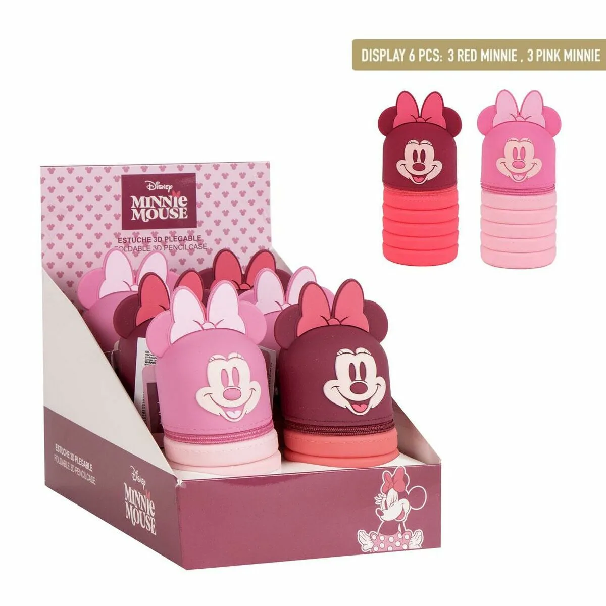 PORTATODO MINNIE MOUSE ROSA