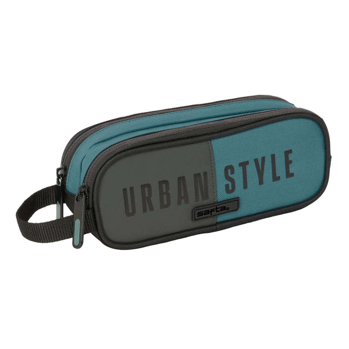 PORTATODO SAFTA URBAN STYLE AZUL GRIS 21 X 8 X 6 CM