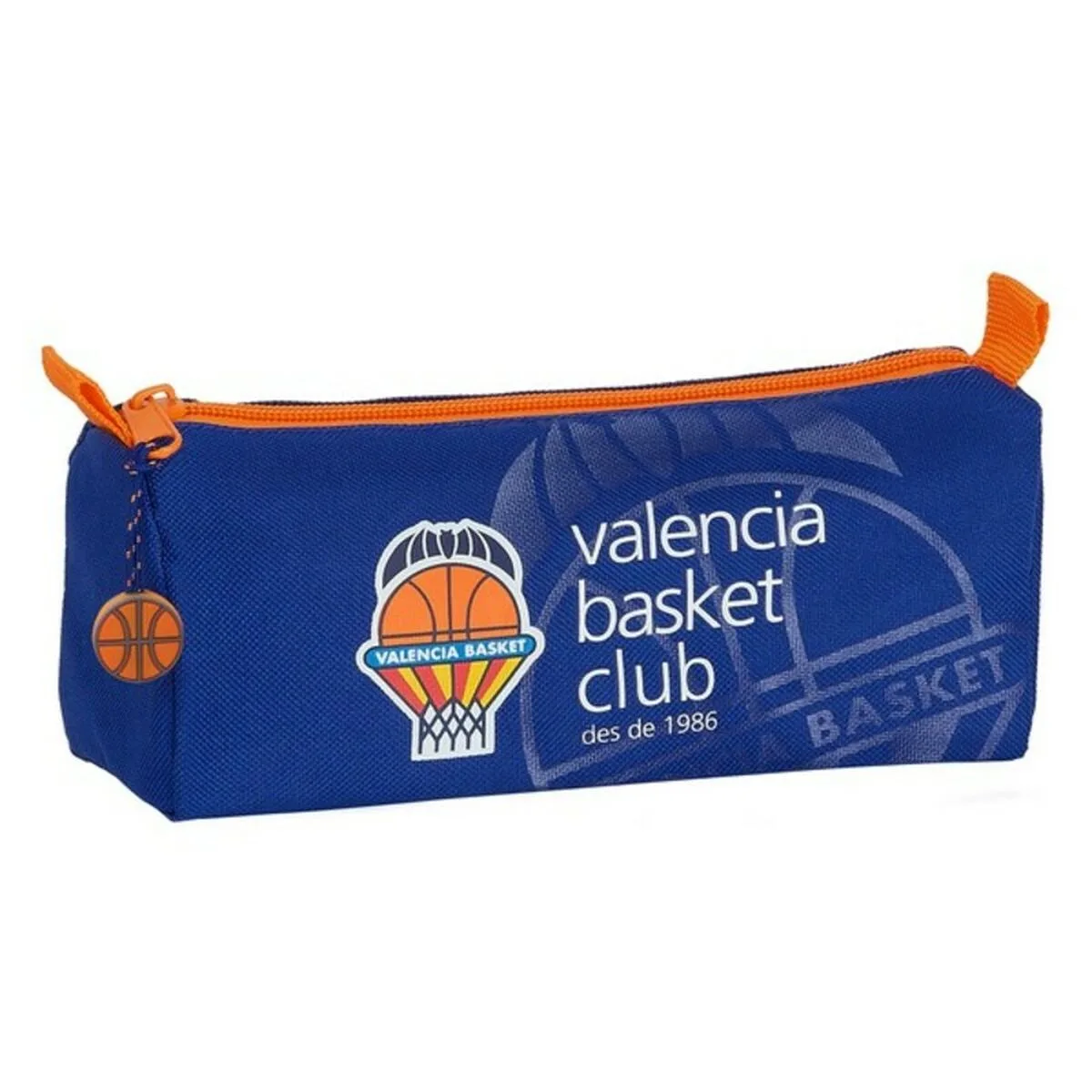 PORTATODO VALENCIA BASKET M742 AZUL NARANJA (21 X 8 X 7 CM)