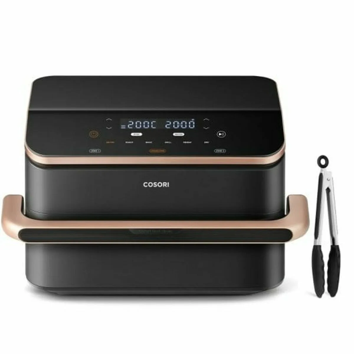 FREIDORA DE AIRE COSORI 10 L PLATEADO METALIZADO