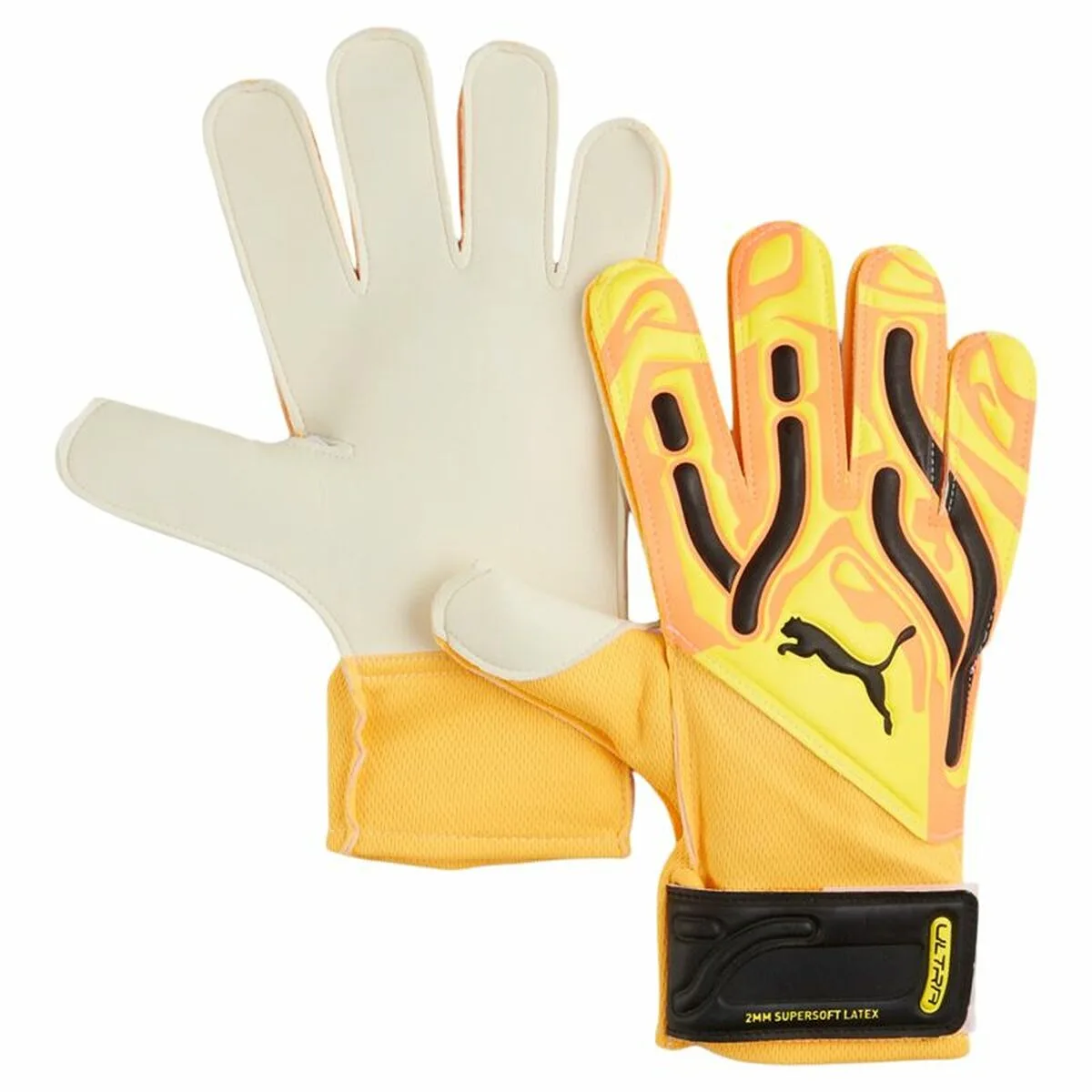 GUANTES DE PORTERO PARA NIÑOS PUMA ULTRA PLAY RC MULTICOLOR