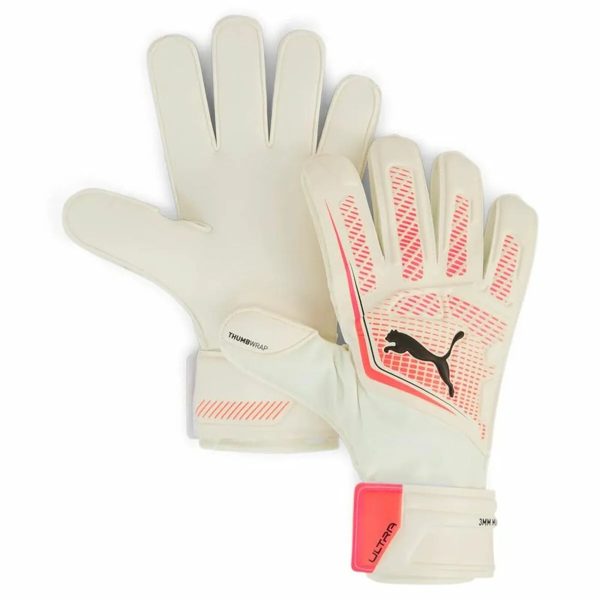 GUANTES DE PORTERO PUMA ULTRA MATCH RC BLANCO ADULTOS