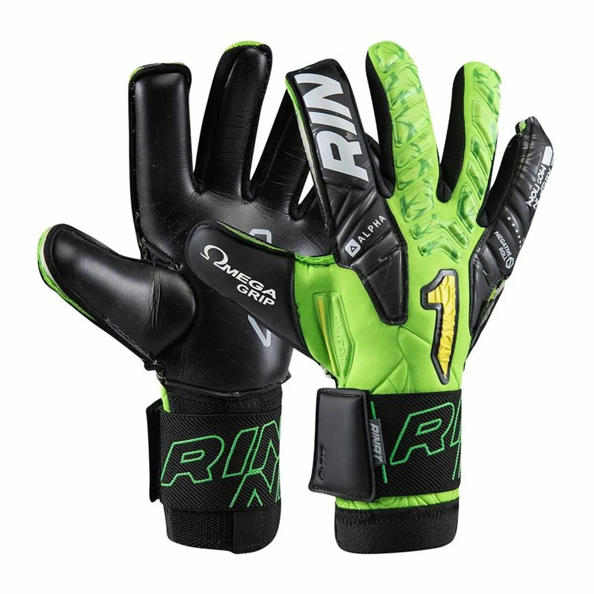 GUANTES DE PORTERO RINAT EGOTIKO VENGADOR ALPHA MULTICOLOR ADULTOS