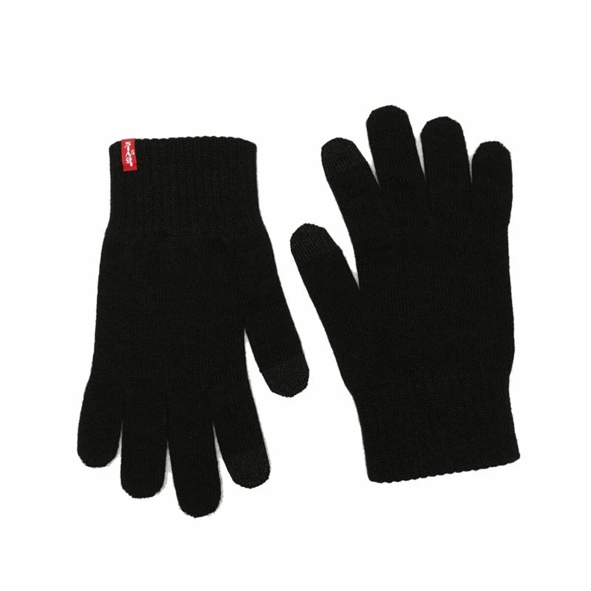 GUANTES PARA PANTALLAS TÁCTILES LEVI'S BEN REGULAR NEGRO