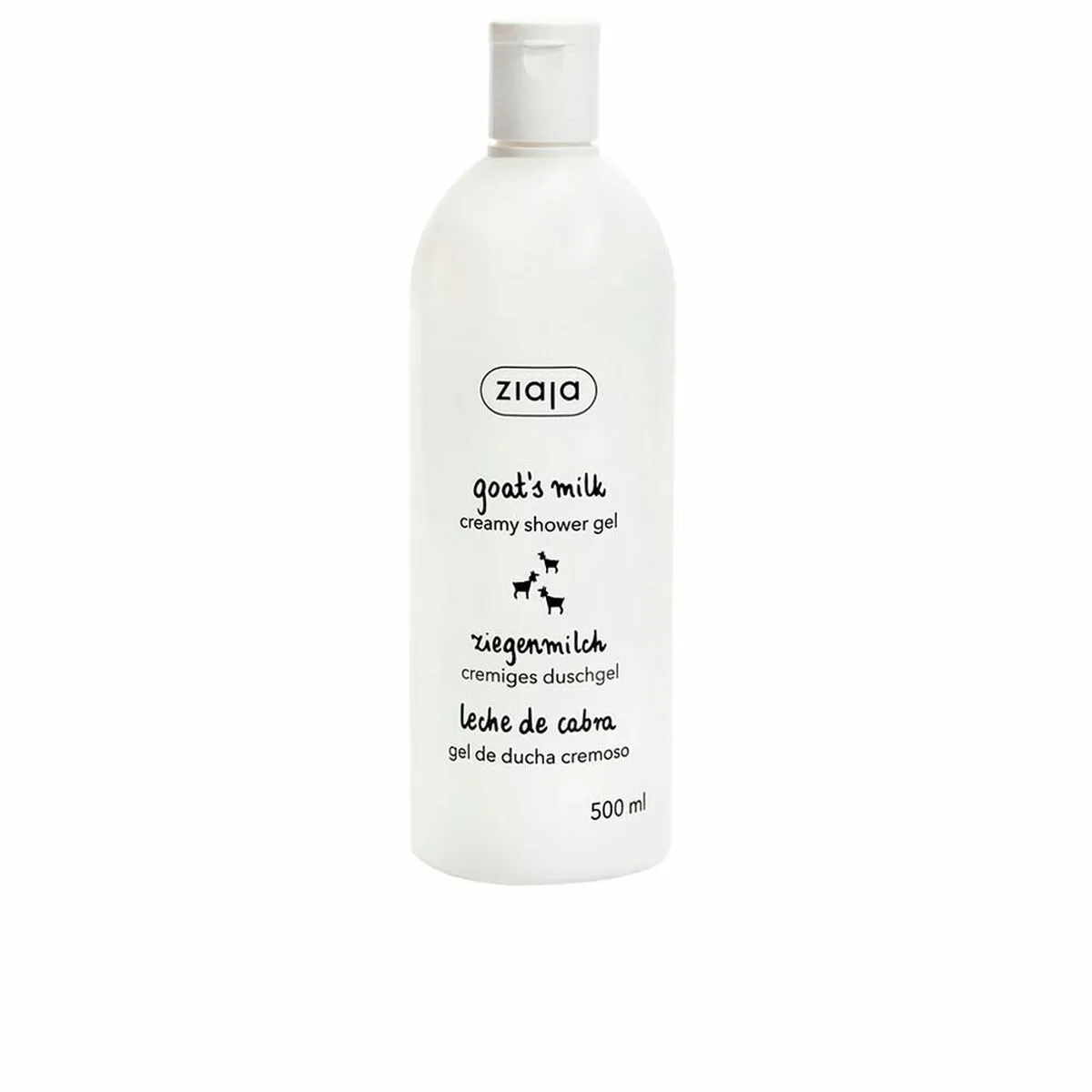 GEL DE DUCHA ZIAJA LECHE DE CABRA CREMOSO (500 ML)
