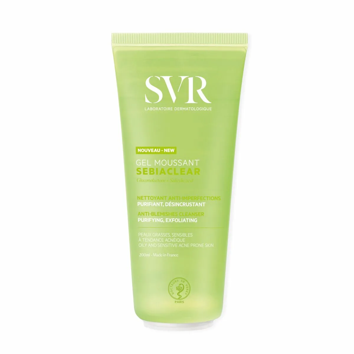 GEL LIMPIADOR FACIAL SVR SEBIACLEAR