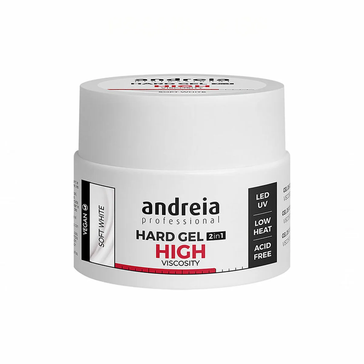 GEL DE UÑAS HARD HIGH VISCOSITY ANDREIA PROFESSIONAL HARD (44 G)