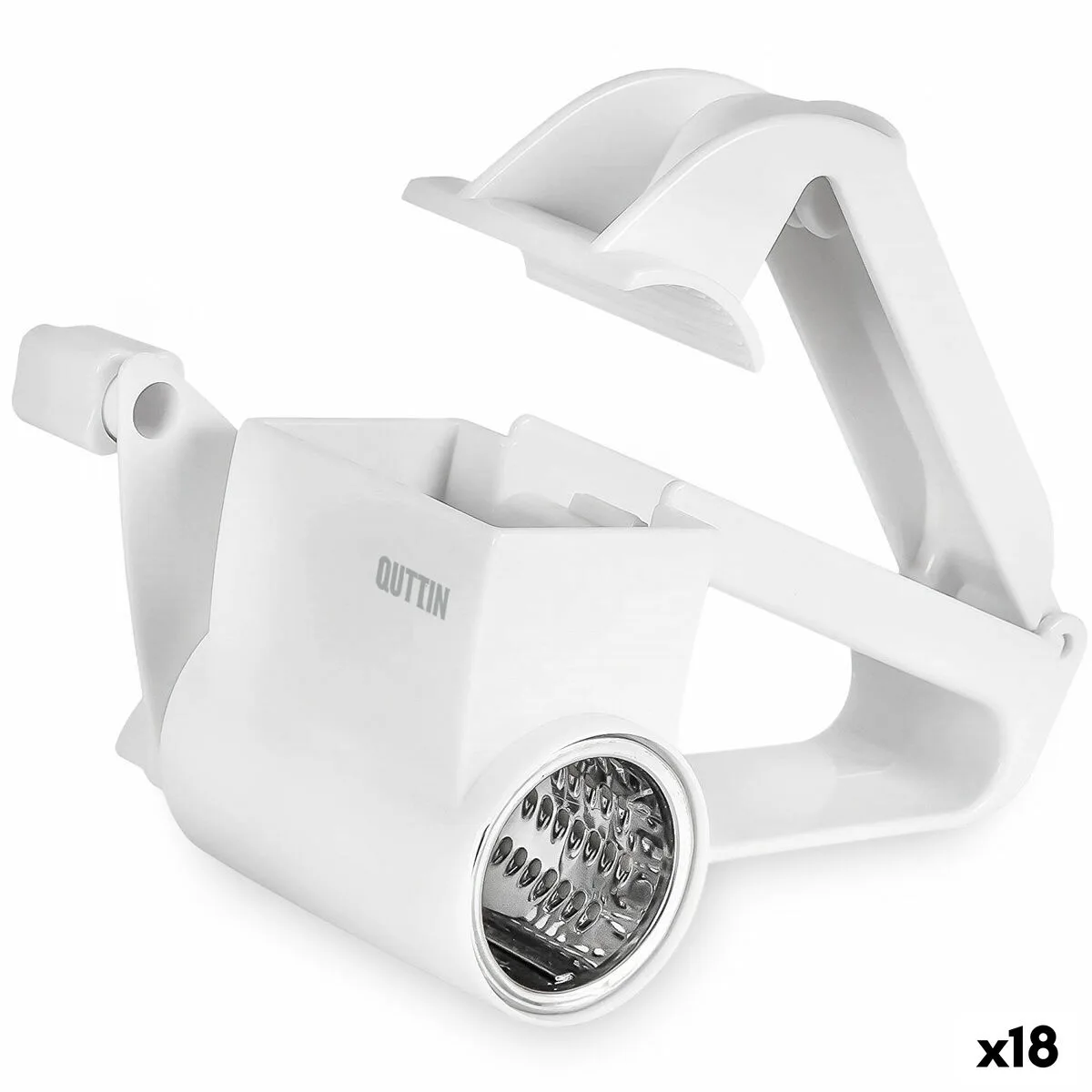 RALLADOR QUTTIN GIRATORIO QUESO 14,5 X 10 X 9 CM (18 UNIDADES)