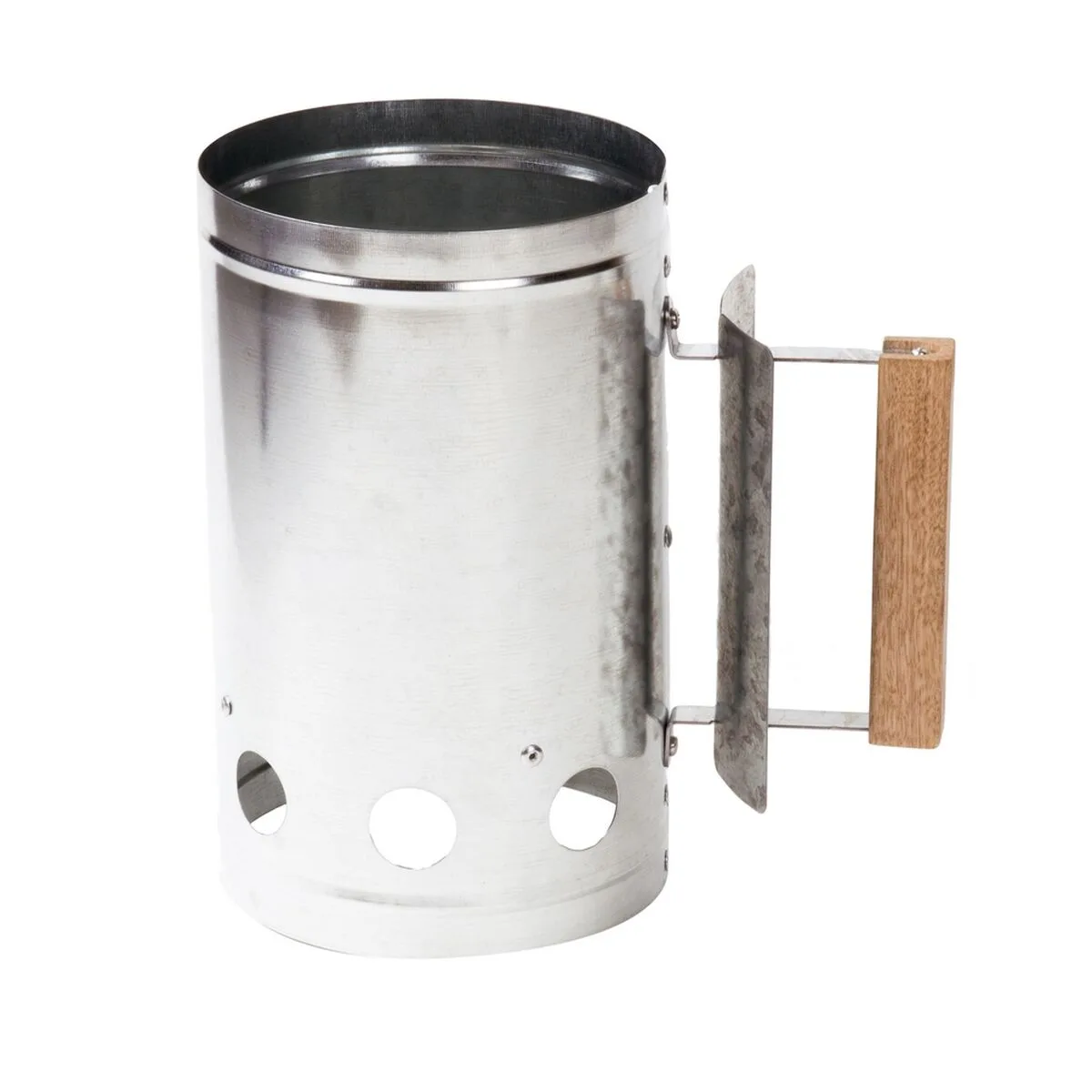 CHIMENEA DE ENCENDIDO PARA BARBACOA BARBACOA ACERO GALVANIZADO 27 X 28 X 17 CM