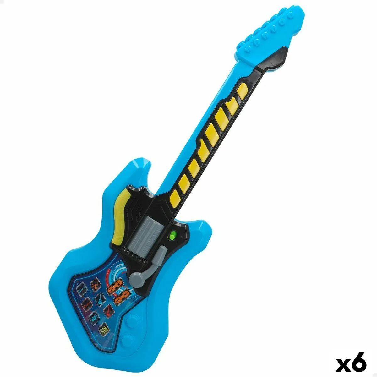 GUITARRA INFANTIL WINFUN COOL KIDZ ELÉCTRICA 63 X 20,5 X 4,5 CM (6 UNIDADES)