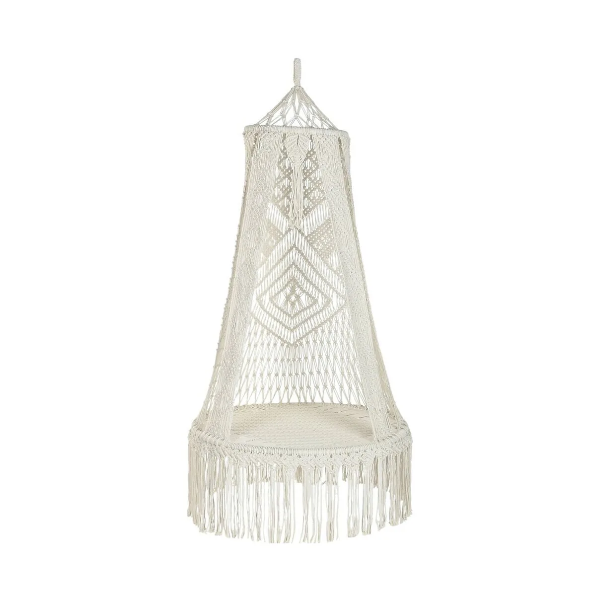 HAMACA HOME ESPRIT BEIGE ALGODÓN URBANO 82 X 82 X 170 CM