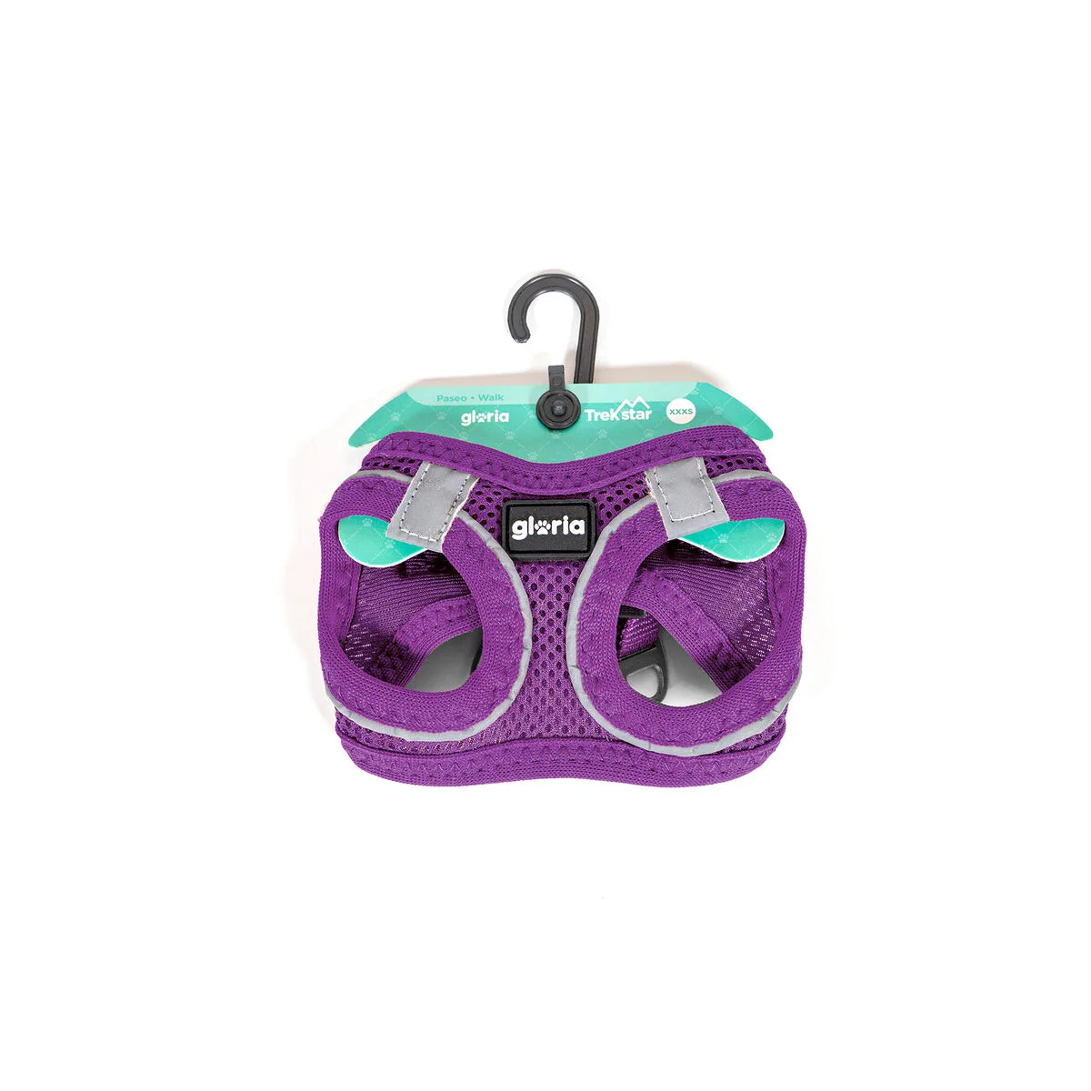 ARNÉS PARA PERRO GLORIA 41,4-43 CM MORADO S 29,4-32,6 CM