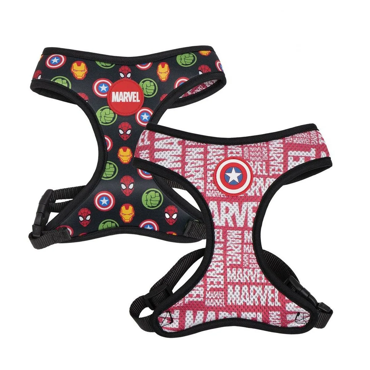 ARNÉS PARA PERRO MARVEL M/L ROJO