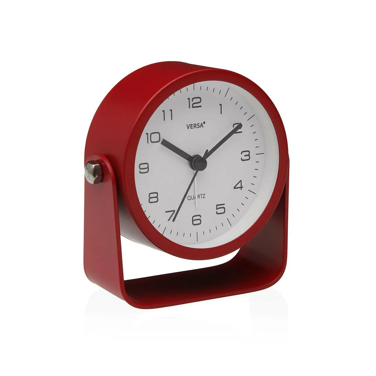 RELOJ DE MESA VERSA ALURA ROJO