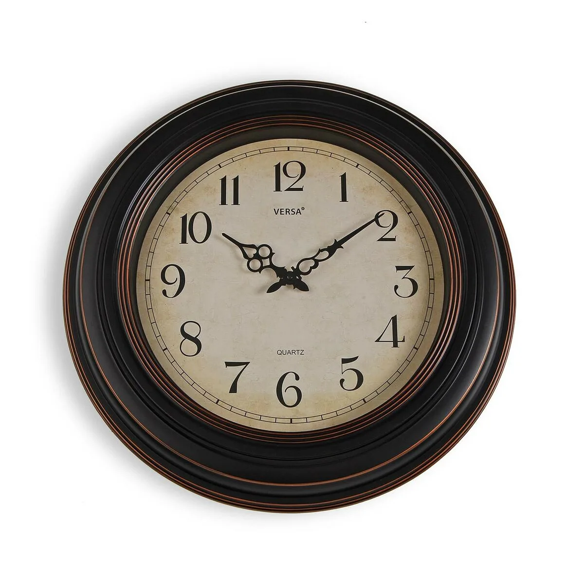 RELOJ DE PARED VERSA ANTIQUE PLÁSTICO 4,5 X 51 X 51 CM