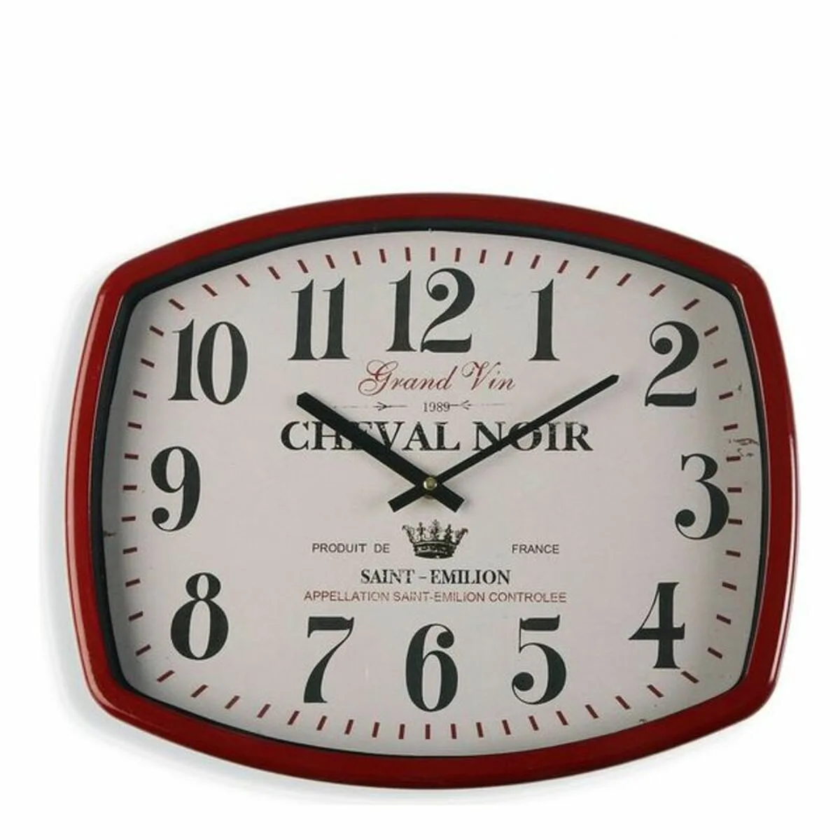 RELOJ DE PARED VERSA METAL (6 X 33 X 40 CM)