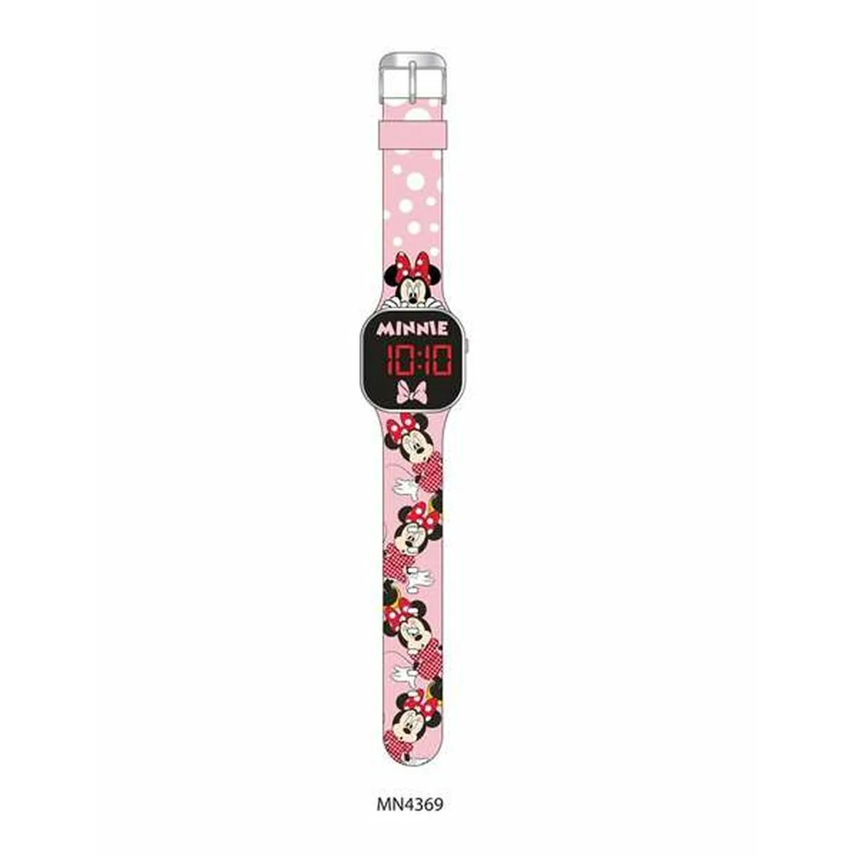 RELOJ DIGITAL MINNIE MOUSE INFANTIL