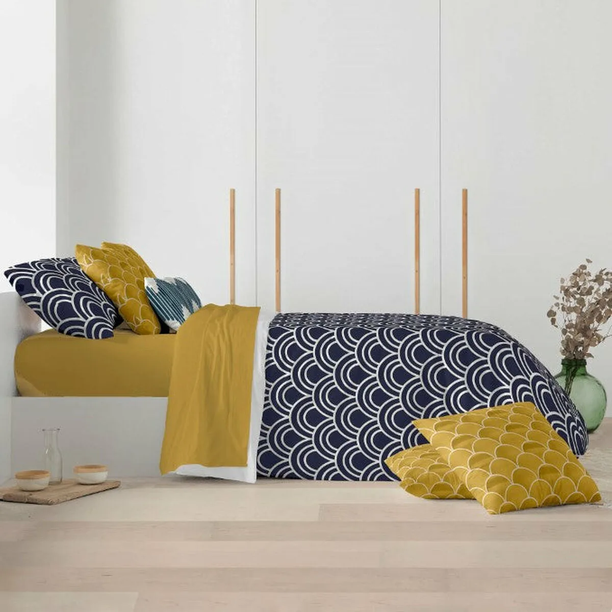 FUNDA NÓRDICA DECOLORES TOULOUSE MULTICOLOR 175 HILOS 260 X 240 CM