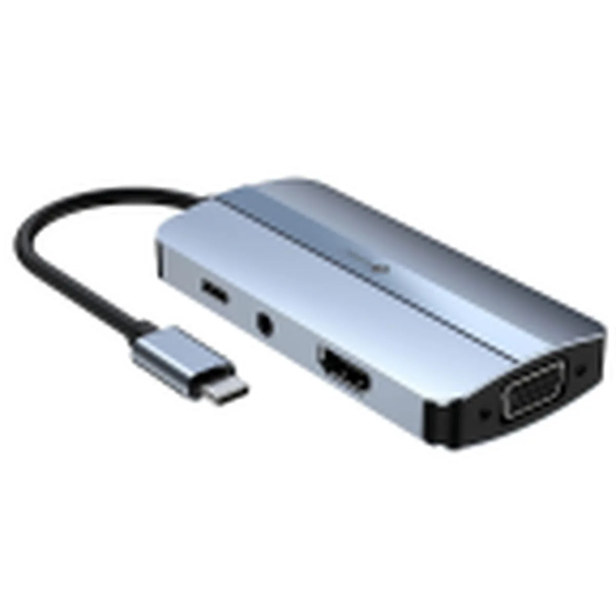 HUB USB LEOTEC LEDS04 GRIS