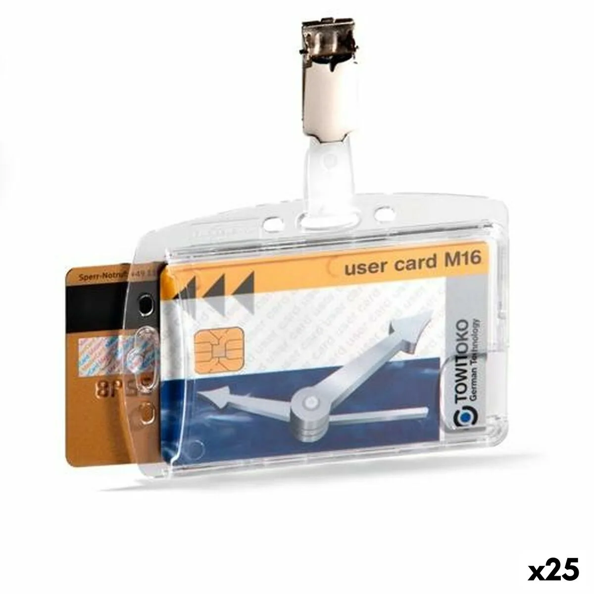 IDENTIFICADOR PARA LANYARD DURABLE (25 UNIDADES)