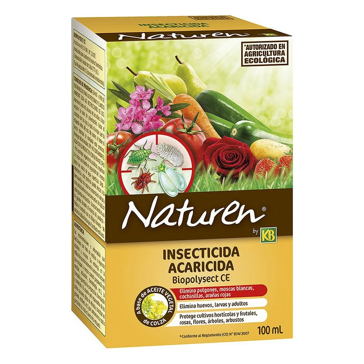 INSECTICIDA KB NATUREN ANTIÁCAROS 100 ML