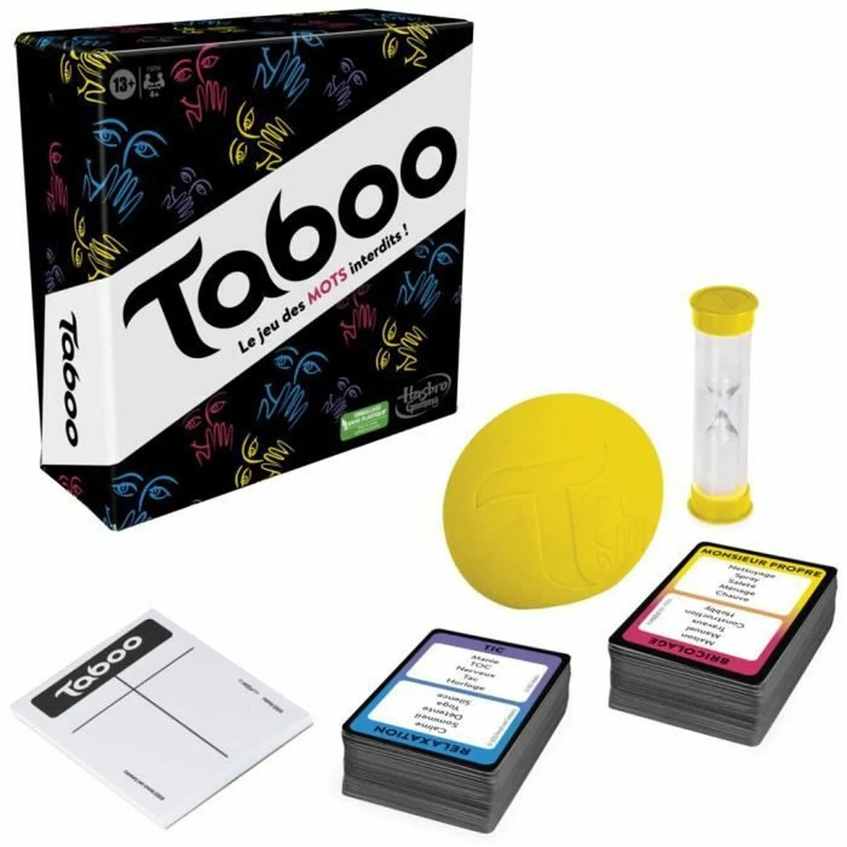 JUEGO DE PREGUNTAS Y RESPUESTAS HASBRO TABOO