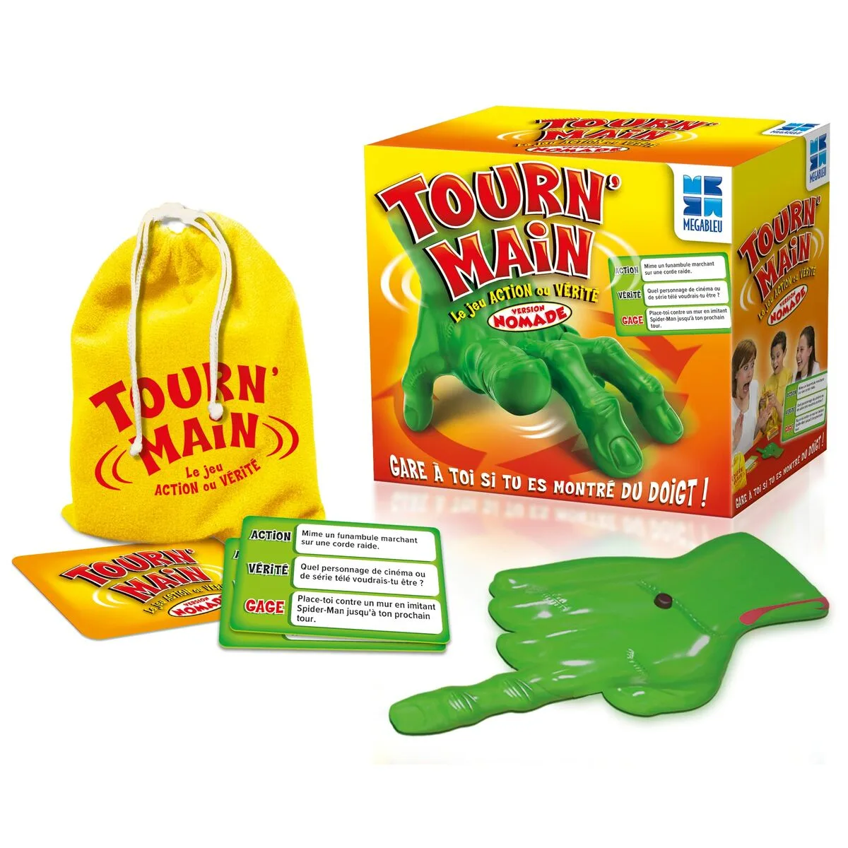 JUEGO DE PREGUNTAS Y RESPUESTAS MEGABLEU TOURN'MAIN