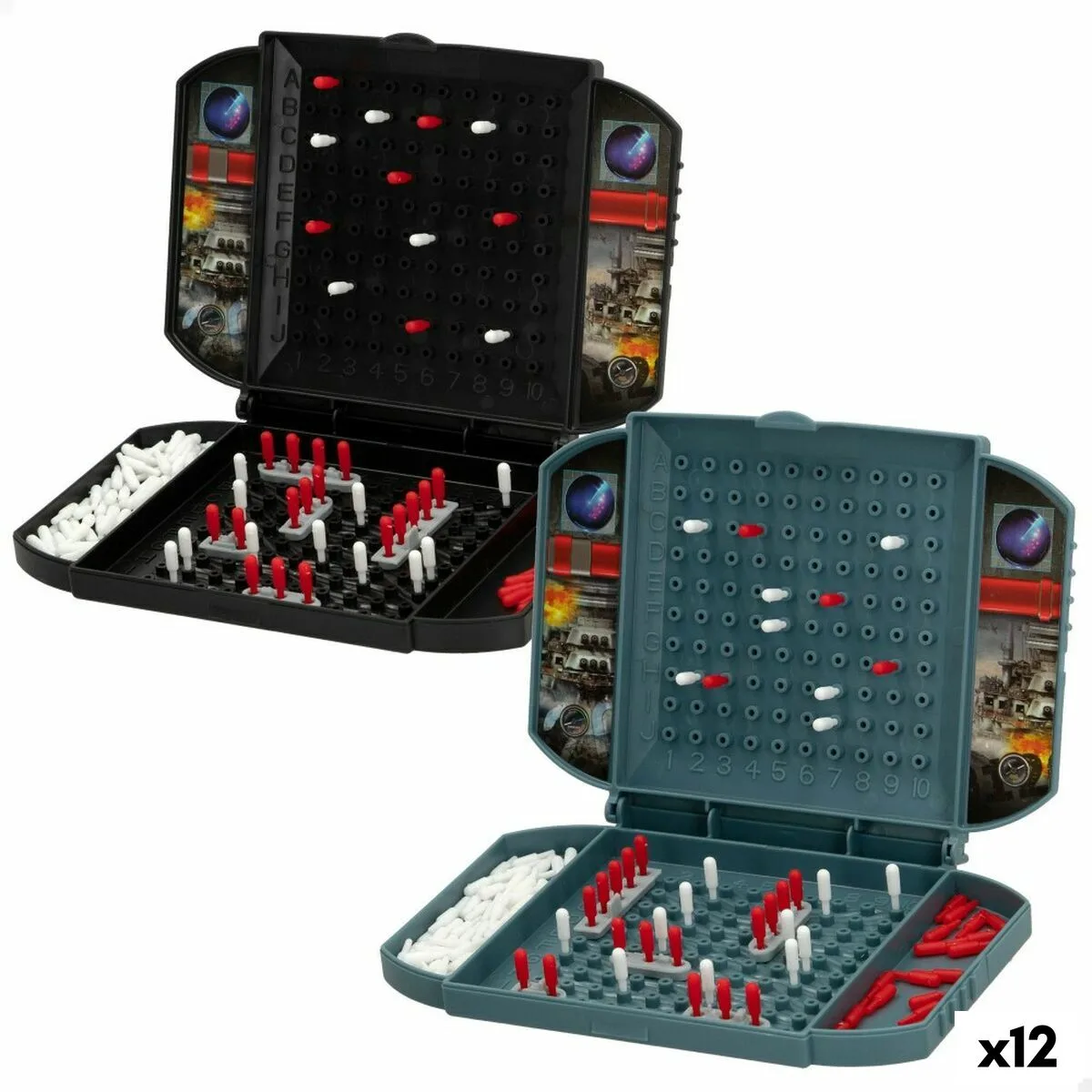 JUEGO DE MESA CB GAMES BATTLE SHIP (12 UNIDADES)