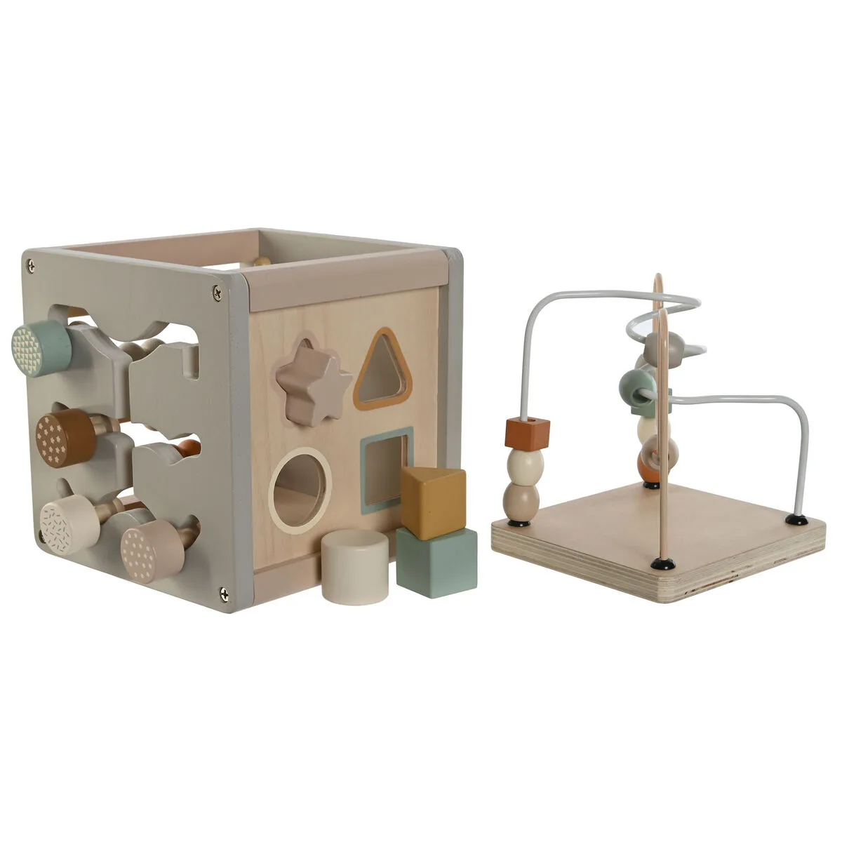 JUEGO DE MADERA HOME ESPRIT