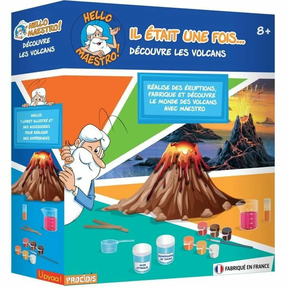 JUEGO DE CIENCIA SILVERLIT DECOUVRE LES VOLCANS
