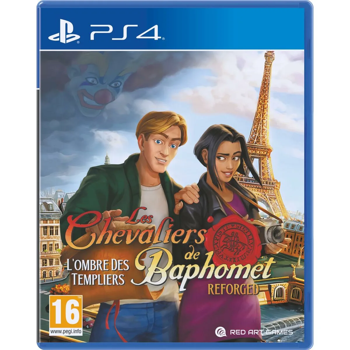 VIDEOJUEGO PLAYSTATION 4 JUST FOR GAMES LES CHEVALIERS DE BAPHOMET