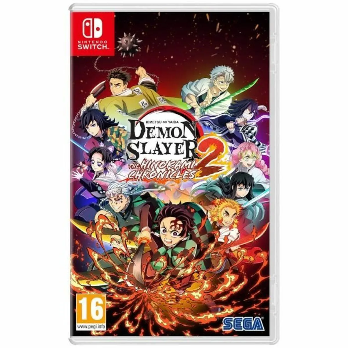 VIDEOJUEGO PARA SWITCH SEGA DEMON SLAYER KIMETSU NO YAIBA THE HINOKAMI CHRONICLES 2