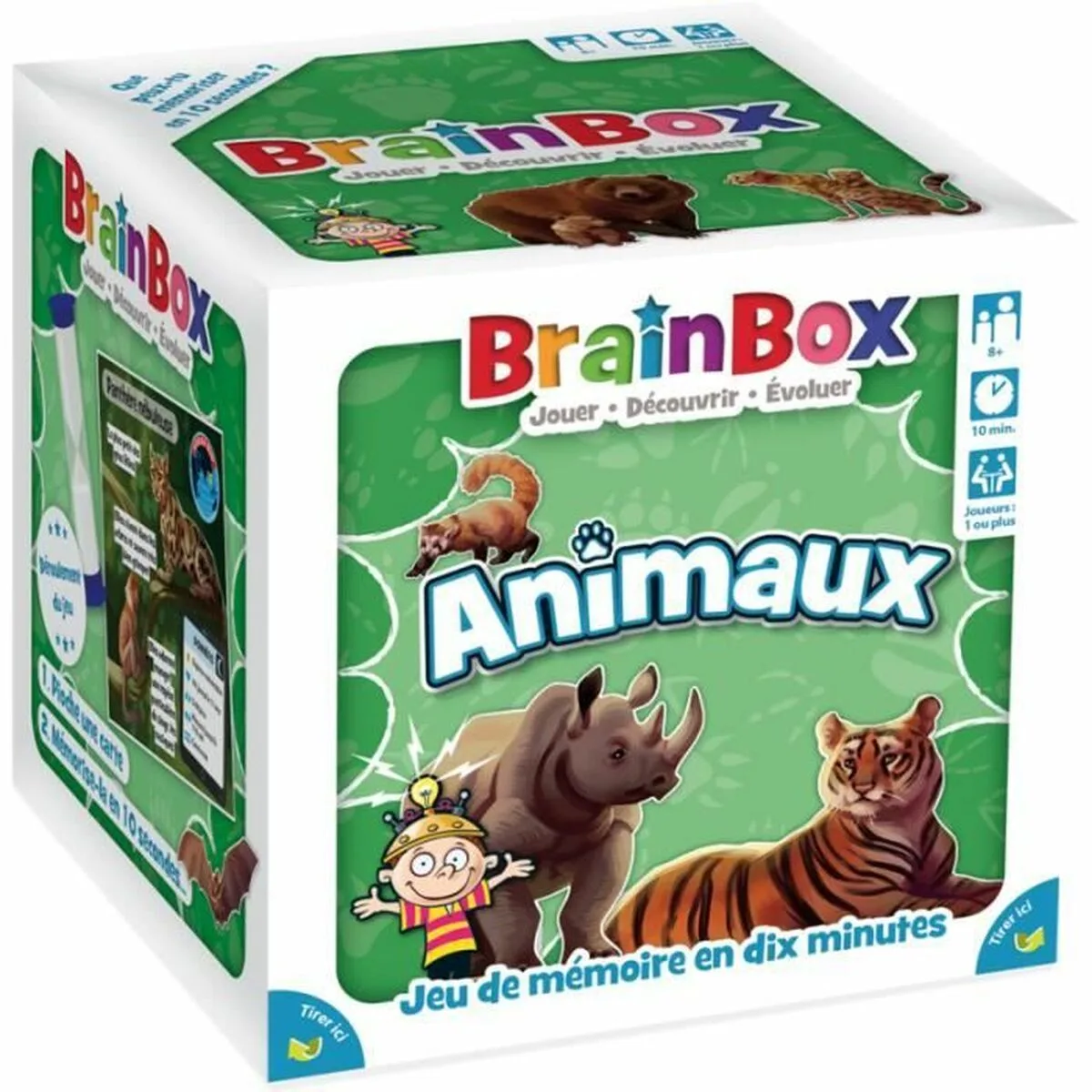 JUEGO EDUCATIVO ASMODEE BRAINBOX - ANIMALES