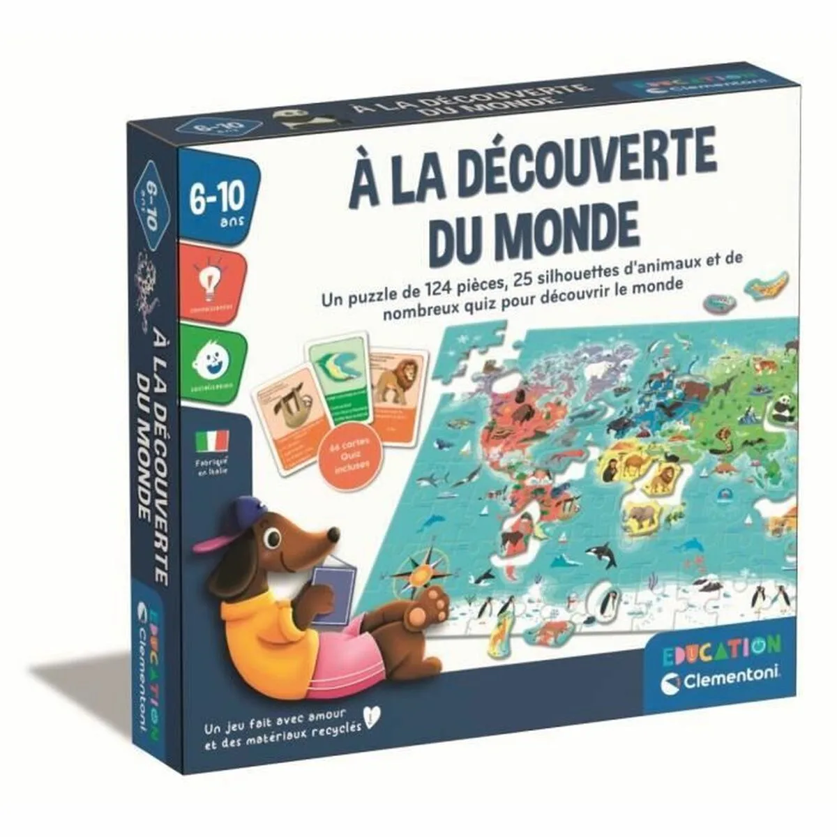 JUEGO EDUCATIVO CLEMENTONI À LA DÉCOUVERTE DU MONDE (FR)