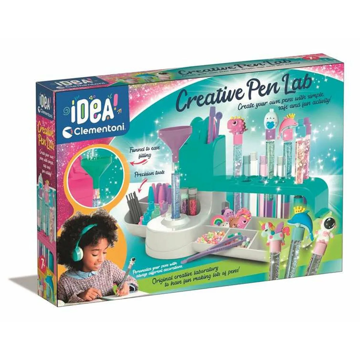 JUEGO EDUCATIVO CLEMENTONI LABORATORIO DE BOLIGRAFOS