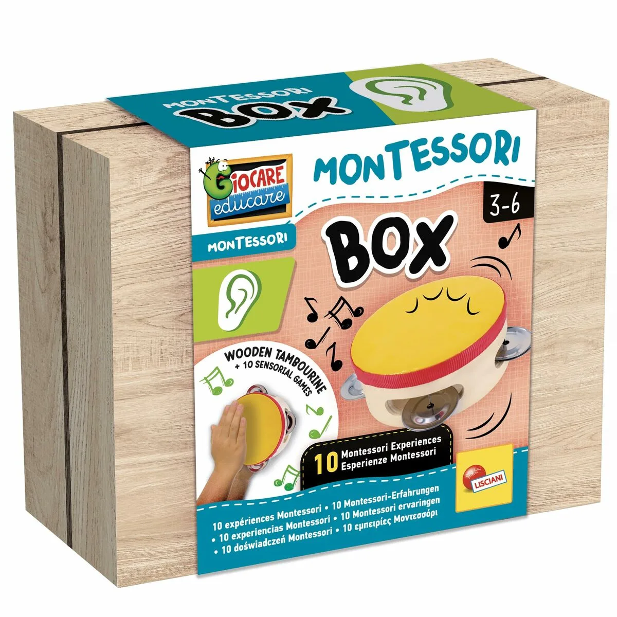 JUEGO EDUCATIVO LISCIANI GIOCHI MONTESSORI