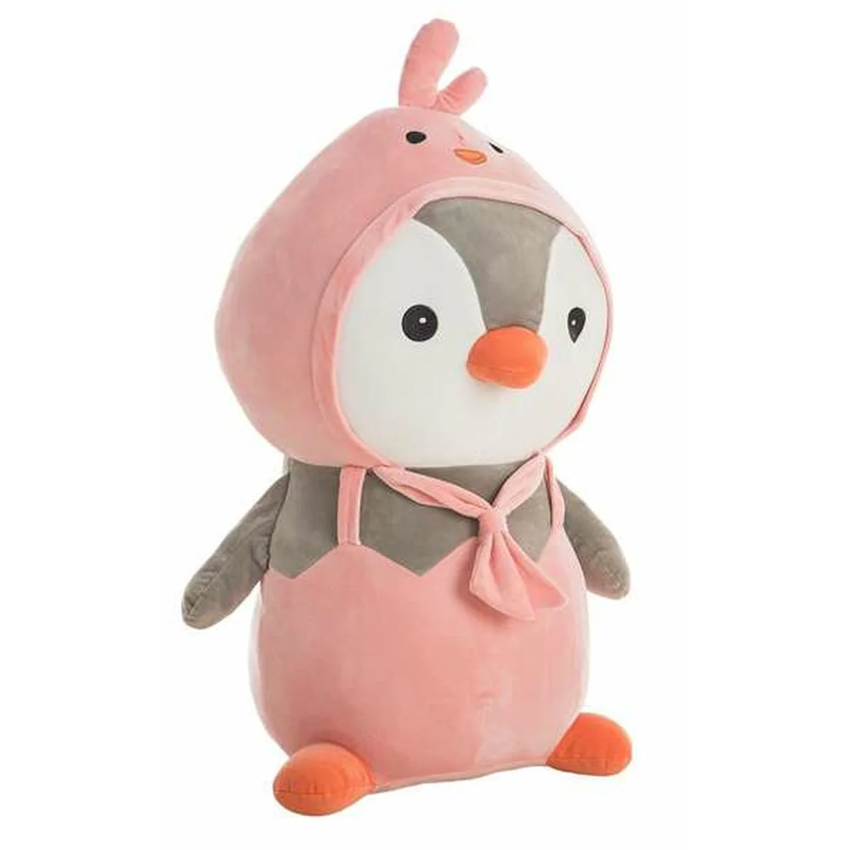 PELUCHE KIT PINGÜINO ROSA 65 CM