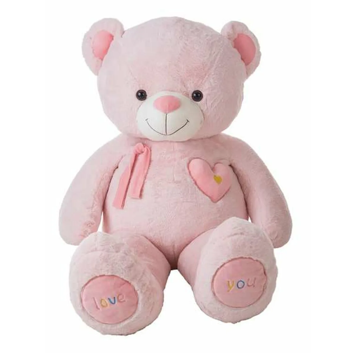 PELUCHE VALENTIN ROSA OSO 140 CM