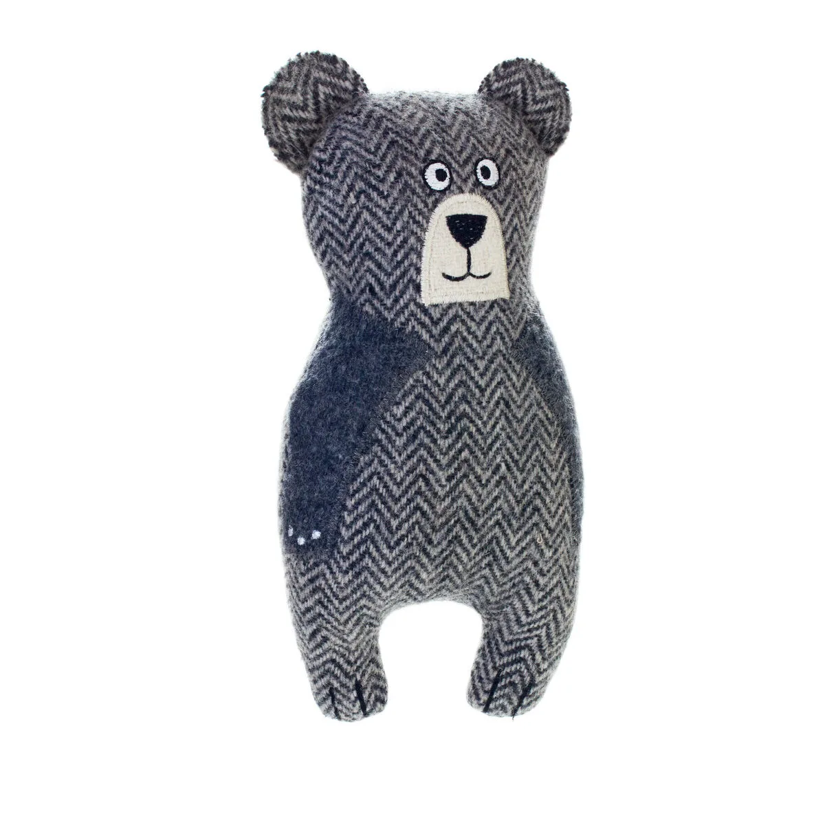PELUCHE PARA PERROS HUNTER GRIS 100 % RECICLADO OSO