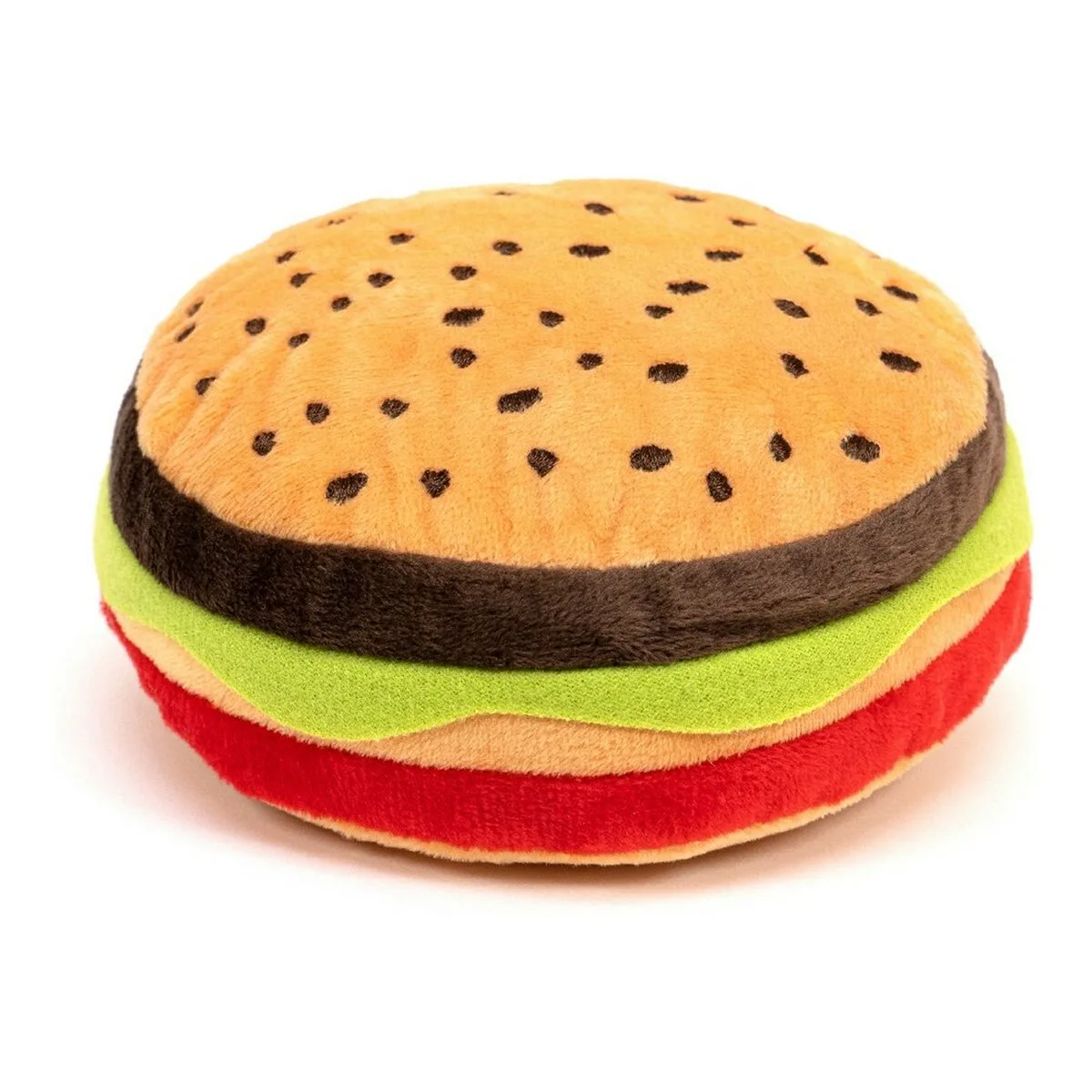 JUGUETE PARA PERROS GLORIA HAMBURDOG 14 X 6 CM HAMBURGUESA